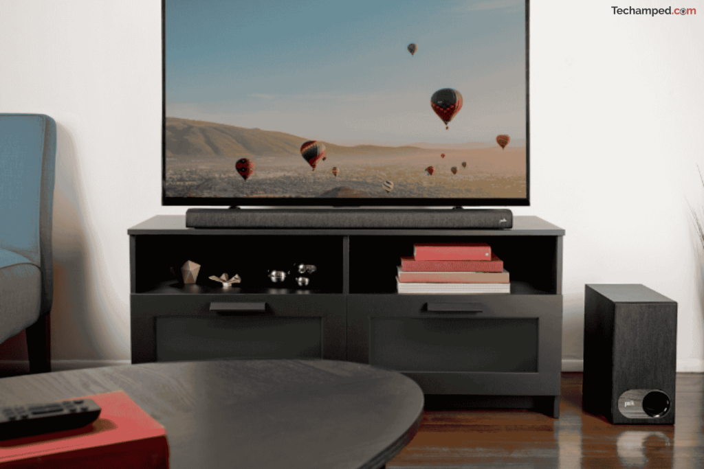 Polk Audio Signa S2 with Samsung TV