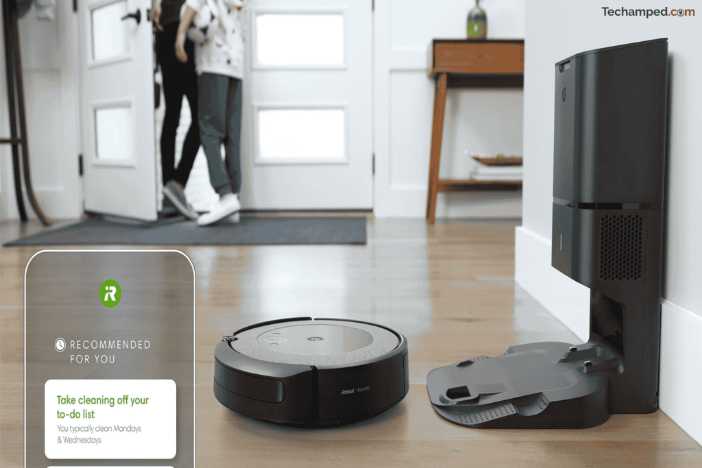 cleaned Roomba and Clean Base