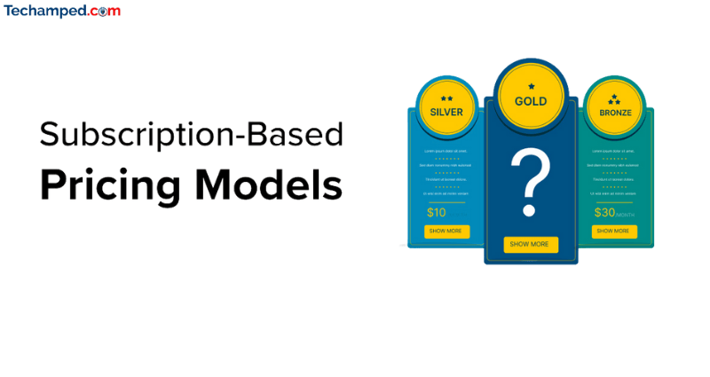 pricing or subscription model