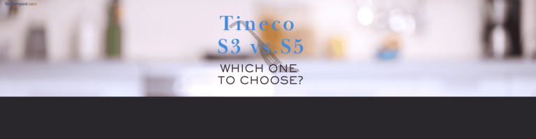Tineco S3 and S5 smart vacuum mop comparison.