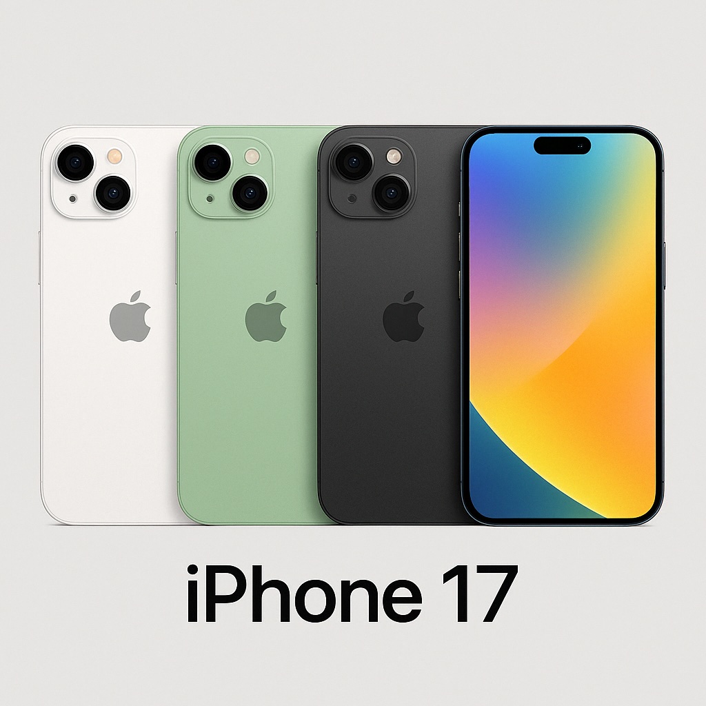 Graphic displaying iPhone 17 Pro Max release date highlighted with a calendar icon and launch timeline.
