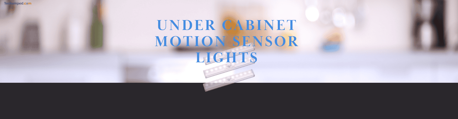 Under cabinet motion sensor lights